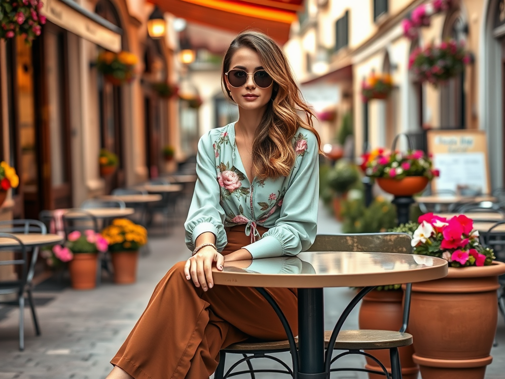 articole-pentru-copii | Pantaloni maro și combinații cu culori pastelate